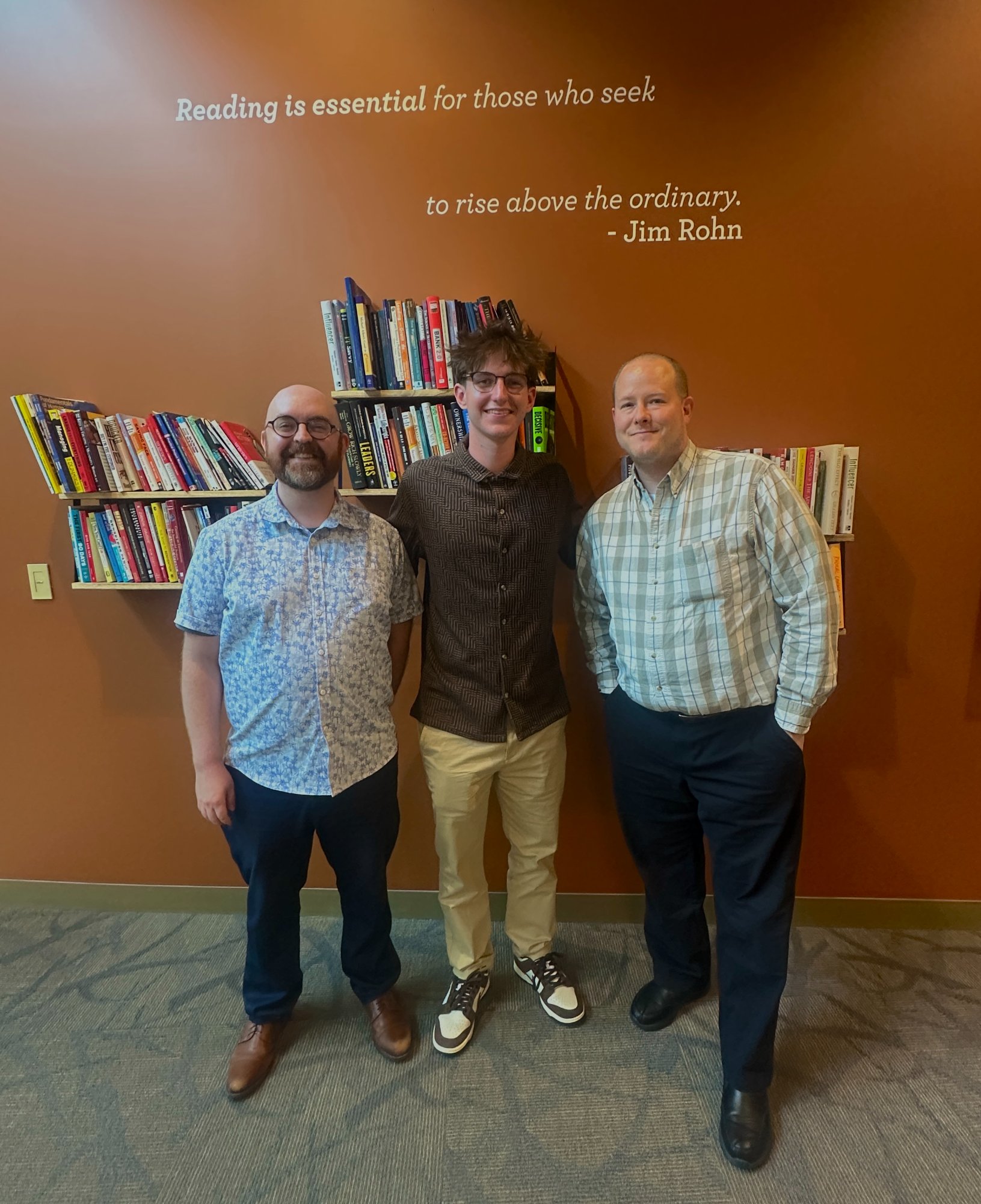 Michael with 3Rivers team